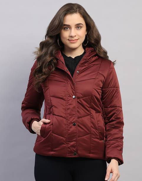 MONTE CARLO Women Solid Casual Jacket