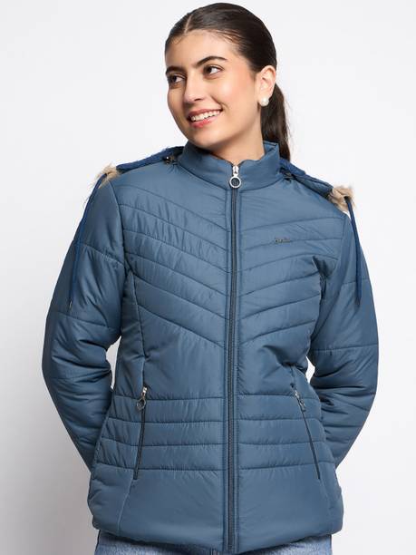 Scoller Women Solid Puffer Jacket